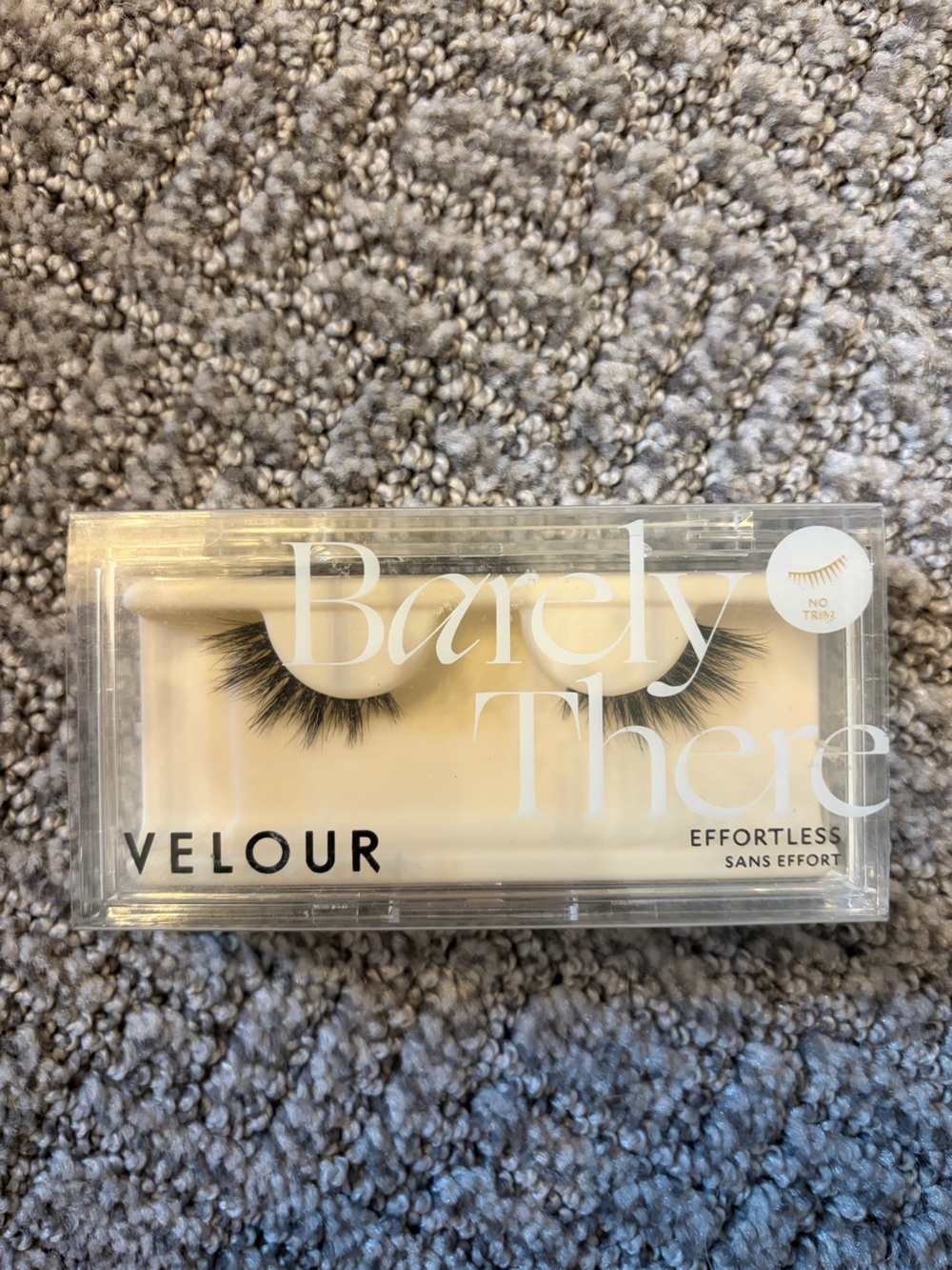Velour False Lashes — Black